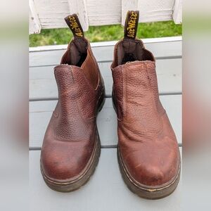 Unisex Dr. Martens Leather Steel Toe Boots Men 10/Women 11